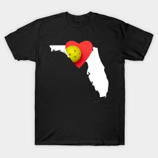 Florida Loves Pickleball T-Shirt